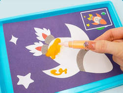 Malowanie piaskiem POJAZDY 16 piaskowych obrazków ZA4787