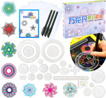 SPIROGRAF ZESTAW DO RYSOWANIA DLA DZIECI PISAKI MAZAKI ZABAWKA EDUKACYJNA