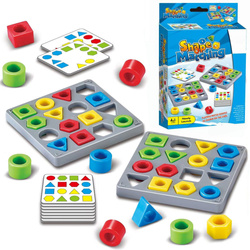 Gra dopasuj kształty figury Układanka dla dzieci nauka kształtów i kolorów