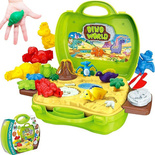 MASA PLASTYCZNA W WALIZCE ZESTAW KREATYWNY WALIZKA