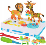 KREATYWNY KONSTRUKTOR PUZZLE ZWIERZĘTA +ŚRUBOKRĘT