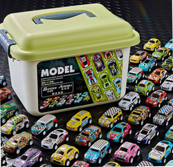 ZESTAW AUTEK z napędem W SKRZYNCE KUFERKU SAMOCHODÓW AUT Metalowe RESORAKI