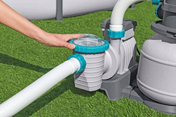 POMPA PIASKOWA FILTRUJĄCA DO BASENÓW 6056L/h BESTWAY 58497 + ZŁĄCZKI, WĘŻE