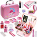 KUFEREK KOSMETYKÓW DO malowania MAKIJAŻU I PAZNOKCI ZESTAW dla dzieci