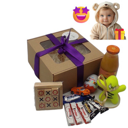 Box prezentowy Dzień Dziecka Urodzinki Slodycze