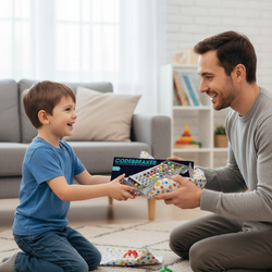 Gra Logiczna Łamacz Kodów Nauka Kodowania Planszowa Codebreaker