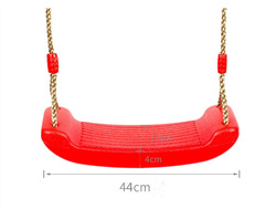 Huśtawka DLA DZIECI OGRODOWA DESKA plastikowa MOCNA siedzisko ZESTAW