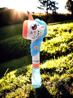 BAŃKI MYDLANE JEDNOROŻEC RÓŻDŻKA DO BANIEK MYDLANYCH PŁYN ZABAWA DLA DZIECI