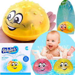 PŁYWAJĄCA FONTANNA DO KĄPIELI WANNY KULA LED ZABAWKA ŁAZIENKOWA DLA DZIECI