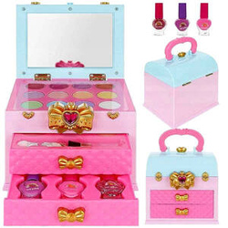 ZESTAW DO MAKIJAŻU MALOWANIA DLA DZIECI KUFEREK