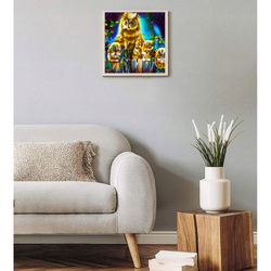 Haft Diamentowy Mozaika WIECZNY OBRAZ Zestaw 5D