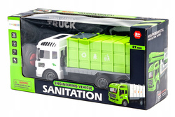 ŚMIECIARKA ZDALNIE STEROWANA DUZE AUTO NA PILOT ZABAWKA PREZENT DLA DZIECI