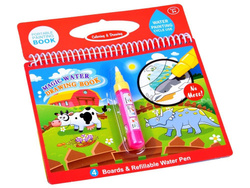 Kolorowanka wodna +PISAK zwierzęta DINOZAURY KROWA