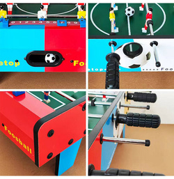 PIŁKARZYKI STOŁOWE Gra ZESTAW DO GRY W FOOTBALL PIŁKA NOŻNA STÓL z DREWNA