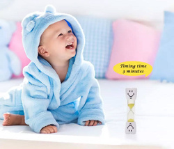 KLEPSYDRA ZĄBEK Zegar TIMER do mycia zębów BUŹKA pomiar czasu dla dzieci