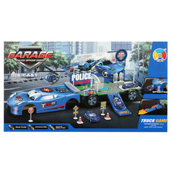 AUTO ROZKŁADANE KOMISARIAT POLICJA WEWNĄTRZ AUTA PARKING GARAŻ DLA AUTEK