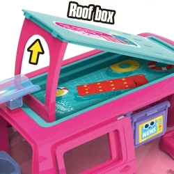 WAKACYJNY KAMPER MARZEŃ Z LALKA DOMEK LALEK BASEN AUTO ZABAWKA DZIEWCZYNKI