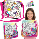TOREBKA DO MALOWANIA + PISAKI JEDNOROŻEC ZESTAW ARTYSTYCZNY DLA DZIECI