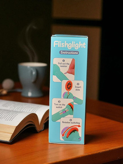 RĘCZNY PROJEKTOR RZUTNIK DO POKAZ SLAJDÓW ZDJĘĆ ZABAWKA DLA DZIECI LATARKA