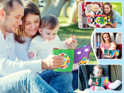 Książeczka harmonijka sensoryczna kontrast ZA4798