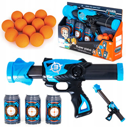 PISTOLET na PIANKOWE KULKI PIŁKI KARABIN WYRZUTNIA