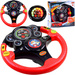 ŚWIECĄCA KIEROWNICA DLA DZIECI MALUCHA SYMULATOR JAZDY AUTA ZABAWKA DO AUT