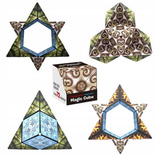 Magnetyczna Kostka Magic Cube Fidget Antystresowy Edukacyjne zabawki z 3D