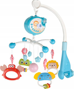 KARUZELKA KARUZELA NAD ŁÓŻECZKO DZIECIĘCA POZYTYWKA PROJEKTOR PILOT TIMER