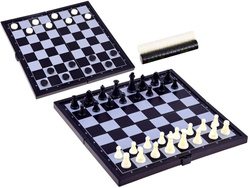 GRA Zestaw gier 18w1 Gry Planszowe Szachy Warcaby