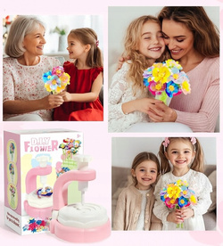 MASZYNKA DO ROBIENIA KWIATÓW ZESTAW KWIATY OGRÓD BUKIET 3D DLA DZIEWCZYNKI