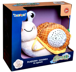 PROJEKTOR DLA NIEMOWLĄT DZIECI NA SEN MASKOTKA ZABAWKA ŚLIMAK Z PROJEKTOREM