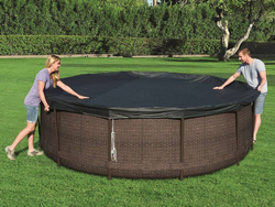 Pokrywa Basenowa na Basen Stelażowy 366 Bestway OSŁONA OCHRONNA 58037 NOWA