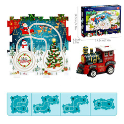 KOLEJKA CIUCHCIA OZDOBA ŚWIATECZNA ZABAWKA NA PREZENT I ŚWIĘTA DLA DZIECI