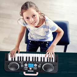 Organy elektroniczne 37 klawiszy 2 kolory uchwytu