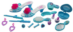 ZESTAW SALON FRYZJER TOALETKA DLA DZIEWCZYNKI DZIECI DO ZABAWY NA PREZENT