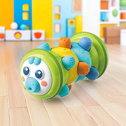 ZABAWKA SENSORYCZNA GĄSIENICA DLA NIEMOWLAKA PISZCZAŁKA GRZECHOTKA LUSTERKO