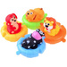 Gumowe Zwierzątka na pływających puzzlach ZA1821