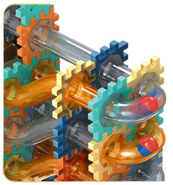 TOR KULKOWY wafle KLOCKI KONSTRUKCYJNE UKŁADANKA kulki Marble