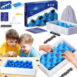 Kamienie magnetyczne Gra w szachy PLANSZOWA magnesy logiczna z magnesami