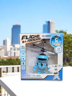 ROBOT LATAJĄCY NAD DŁONIĄ ZABAWKA DLA DZIECI + KABEL USB UFO STEROWANA RĘKĄ