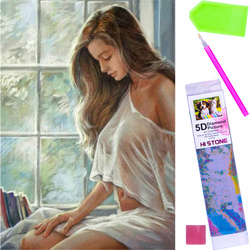 HAFT DIAMENTOWY MALOWANIE DIAMENTAMI MOZAIKA 5D