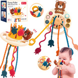 Zabawka Sensoryczna Montessori Gryzak MIŚ MACKI dla Niemowląt dzieci