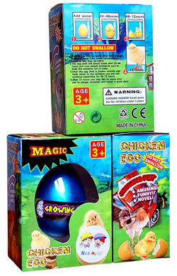 JAJKO KURCZĄTKO NIESPODZIANKA ROSNĄCY KURCZAK W JAJKU NA ZAJĄCZKA KRÓLICZKA