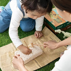 Kopalnia kamieni wykopaliska Zestaw dla dzieci Diamenty KAMIENIE do zabawy