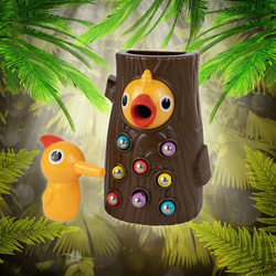 DZIĘCIOŁ I ROBACZKI GRA ZRĘCZNOŚCIOWA MAGNETYCZNA DLA DZIECI CAŁEJ RODZINY