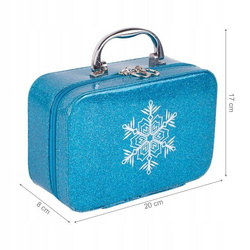 ZESTAW PIĘKNOŚCI I KOSMETYKI MALOWIDŁA W KUFERKU DO MALOWANIA DLA DZIECI