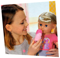 LALKA ZABAWKA ZESTAW Z AKCESORIAMI NA PREZENT DLA DZIEWCZYNKI INTERAKTYWNA