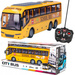 AUTOBUS SZKOLNY ZDALNIE STEROWANY NA PILOT ŚWIATŁA LED AUTO BUS DLA DZIECI