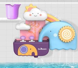 Fontanna do wody kąpieli zabawka dla dzieci kranik słonik młynek wodny słoń