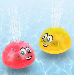 PŁYWAJĄCA FONTANNA DO KĄPIELI WANNY KULA LED ZABAWKA ŁAZIENKOWA DLA DZIECI